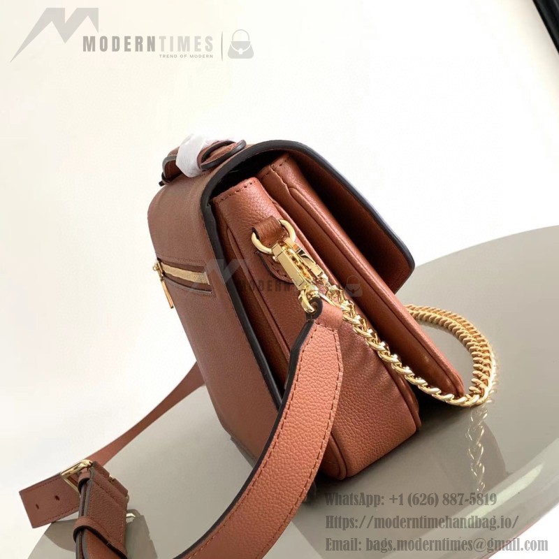 Louis Vuitton Oxford Handbag M22735/M22792 black grey brown soft grained leather gold hardware