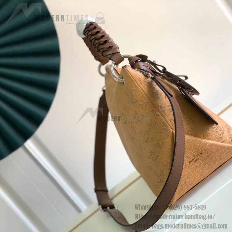 Louis Vuitton Beaubourg Hobo MM M56073 in Monogram Perforated Calfskin – Brown/Gray/Black/Light Brown