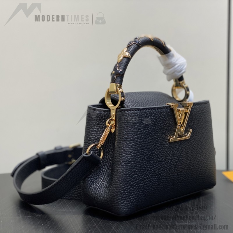 Louis Vuitton Capucines Mini M14976 Black Clover Leather Na Ying Edition