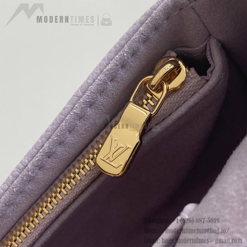 Louis Vuitton Wallet On Chain Ivy M82210 Purple Monogram Empreinte Leather