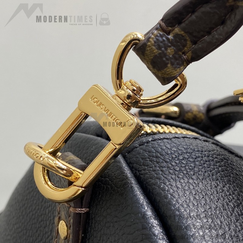 Louis Vuitton Express Large Handbag M26037 Black / M26451 Beige – Suede Leather