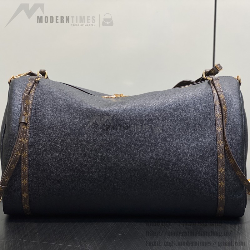 Louis Vuitton Express Large Handbag M26037 Black / M26451 Beige – Suede Leather