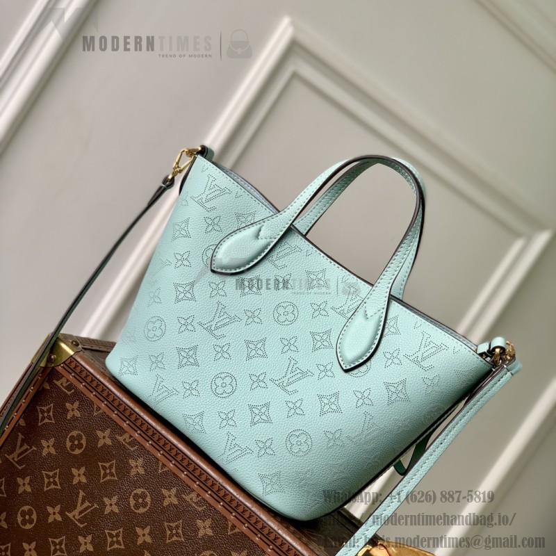 Louis Vuitton Blossom PM Green Mahina Leather Handbag M24930