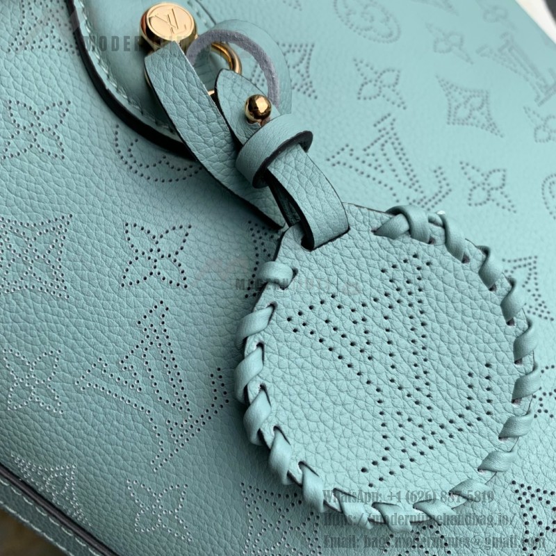 Louis Vuitton Blossom PM Green Mahina Leather Handbag M24930