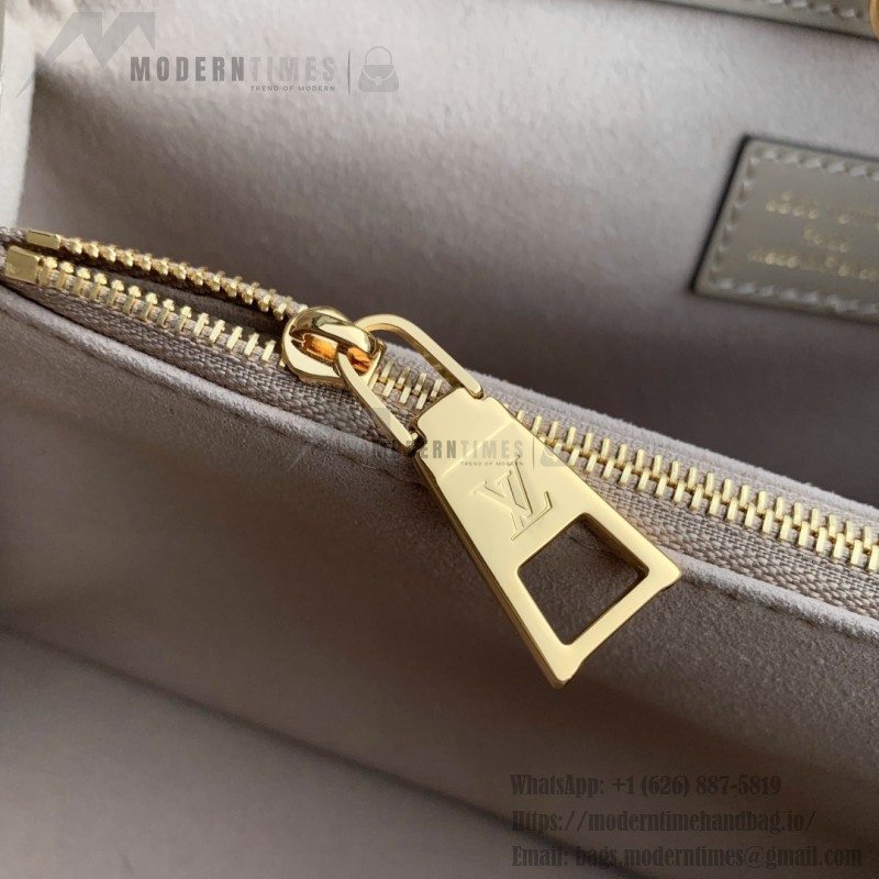 Louis Vuitton City Avenue PM Tote Bag M25577 Black and M15231 Beige Replica
