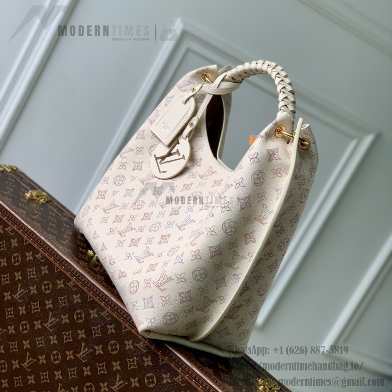 Louis Vuitton Carmel Handbag M25894 Dreamy Collection Mahina Leather