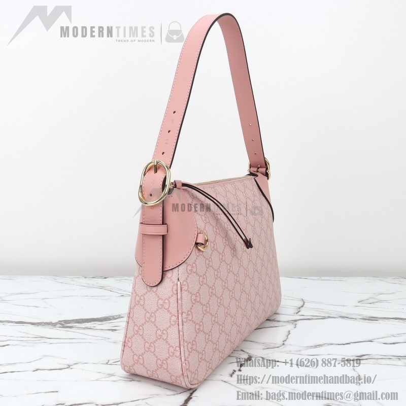 Gucci 815218 Pink Rubber Shoulder Bag / Gucci 815216 Green Rubber Handbag