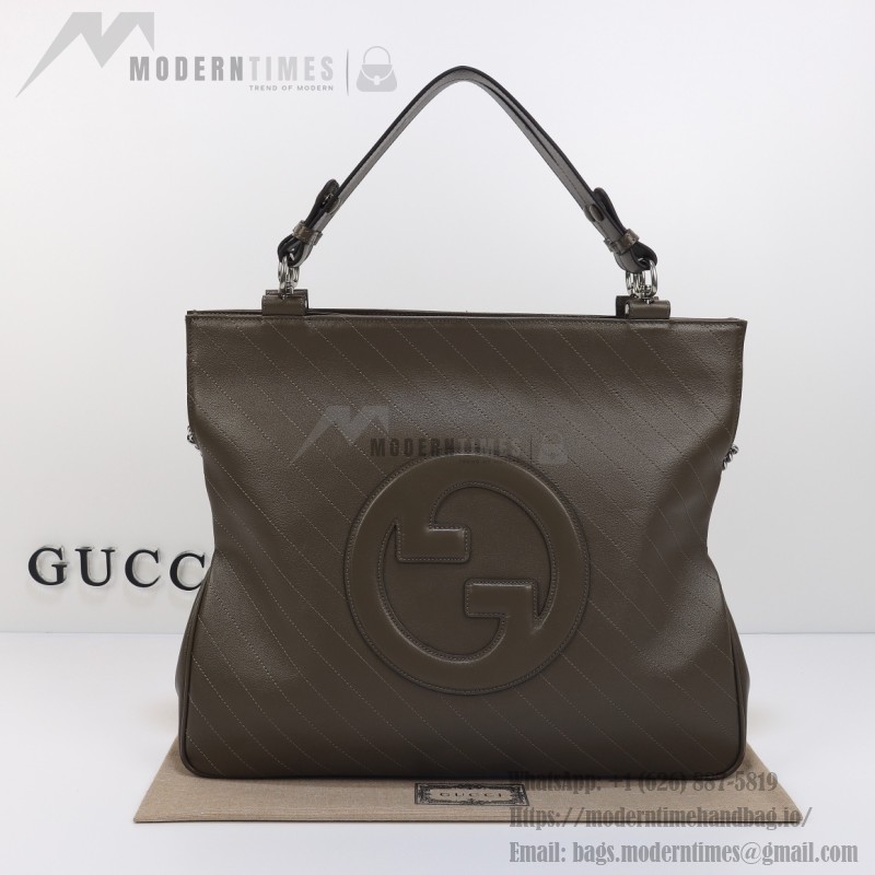 Gucci 751516 Calfskin Leather Backpack