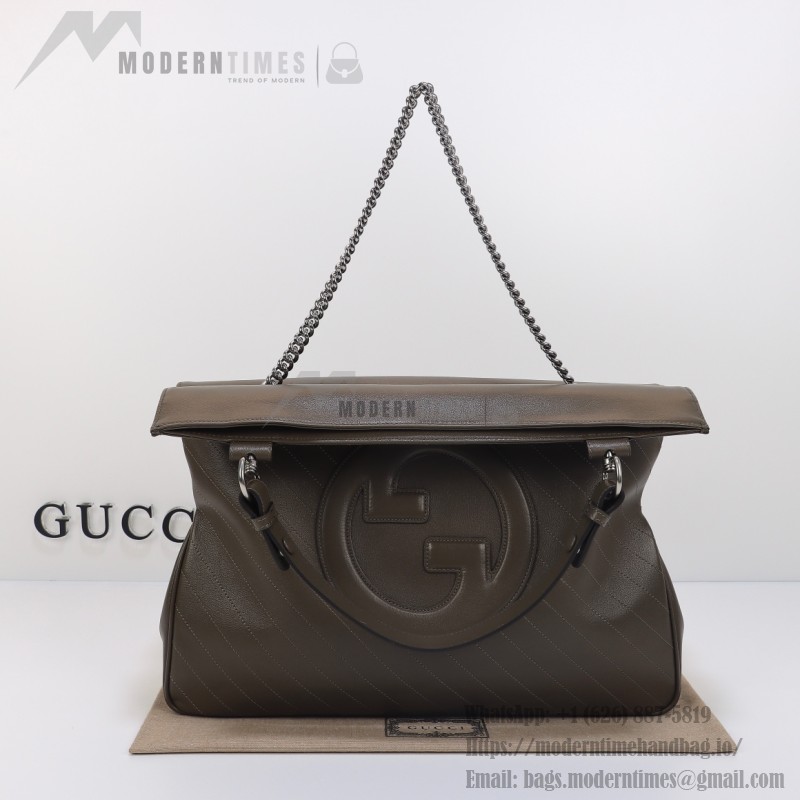 Gucci 751516 Calfskin Leather Backpack