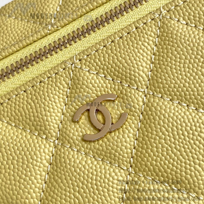 Chanel 25BLP Handle Box Bag Caviar Calfskin Black Gold Hardware