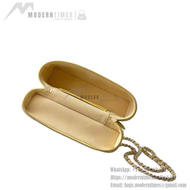 Chanel 25BLP Handle Box Bag Caviar Calfskin Black Gold Hardware