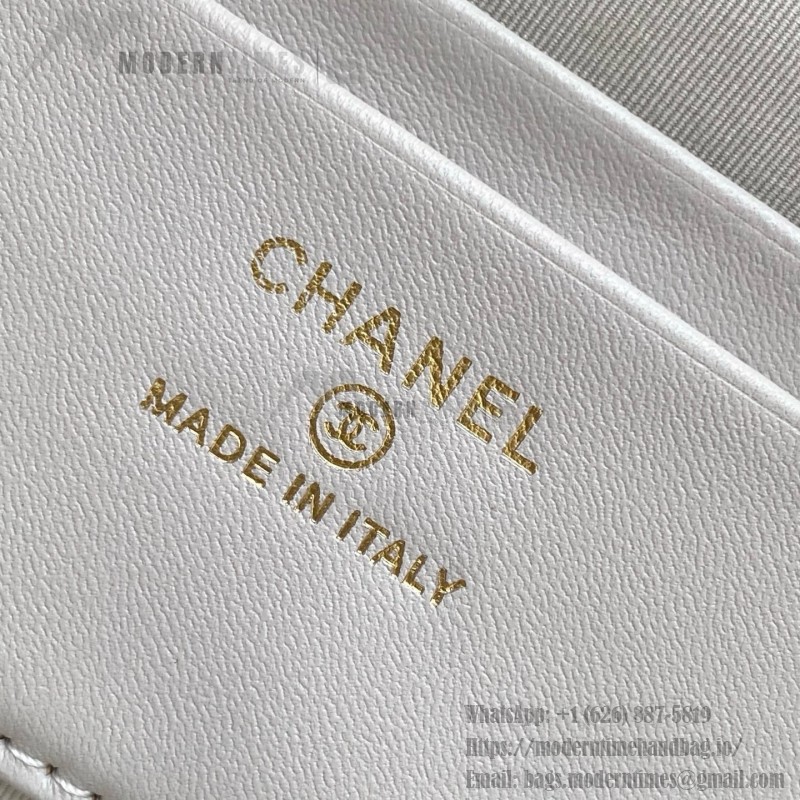 Chanel 25BLP Handle Box Bag Caviar Calfskin Black Gold Hardware