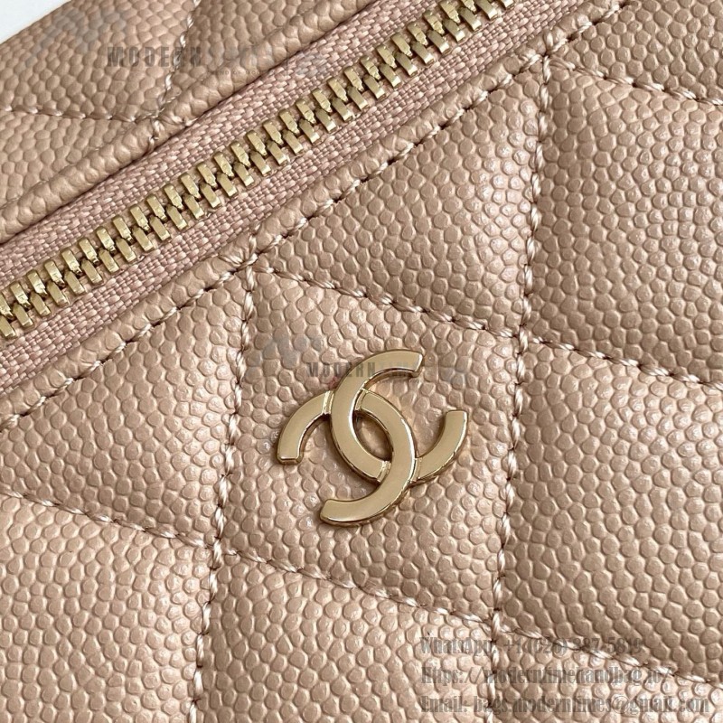 Chanel 25BLP Handle Box Bag Caviar Calfskin Black Gold Hardware