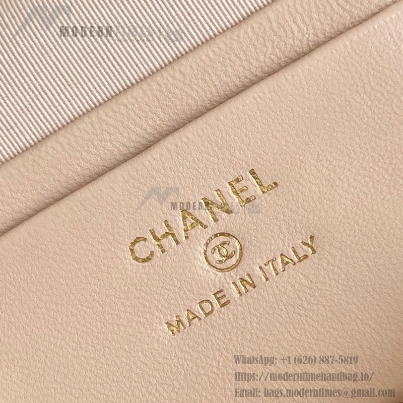 Chanel 25BLP Handle Box Bag Caviar Calfskin Black Gold Hardware