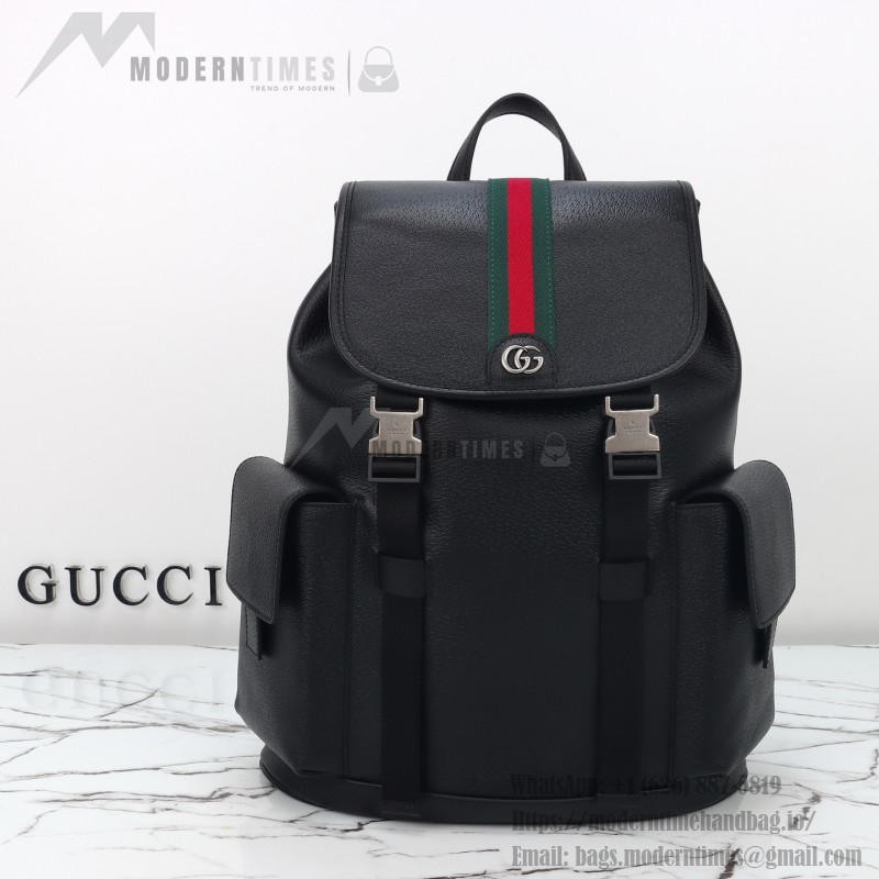 Gucci 839110 Leather Tote Bag Brown Replica