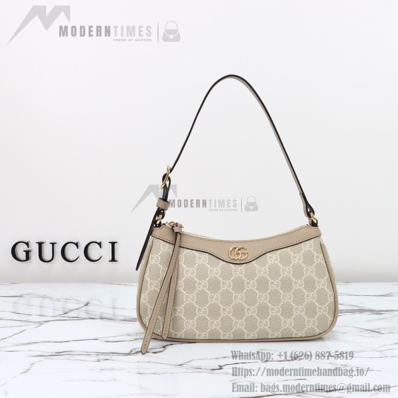 Gucci GG Canvas Shoulder Bag 735145 Beige Brown