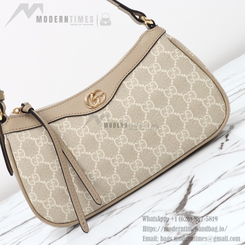 Gucci GG Canvas Shoulder Bag 735145 Beige Brown
