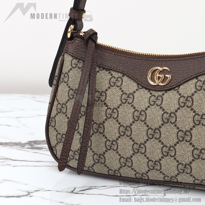 Gucci GG Canvas Shoulder Bag 735145 Beige Brown