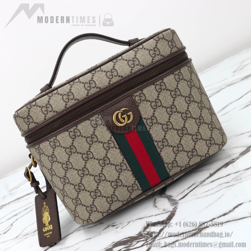 Gucci 811489 Light Brown Leather Handbag