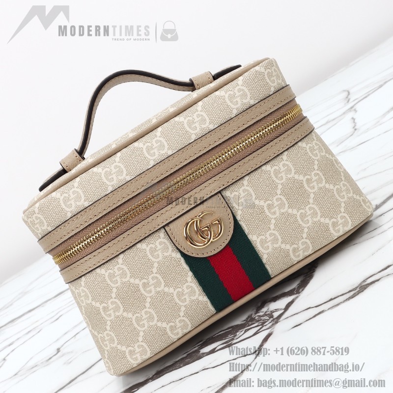 Gucci 816357 Beige Oat Leather Handbag