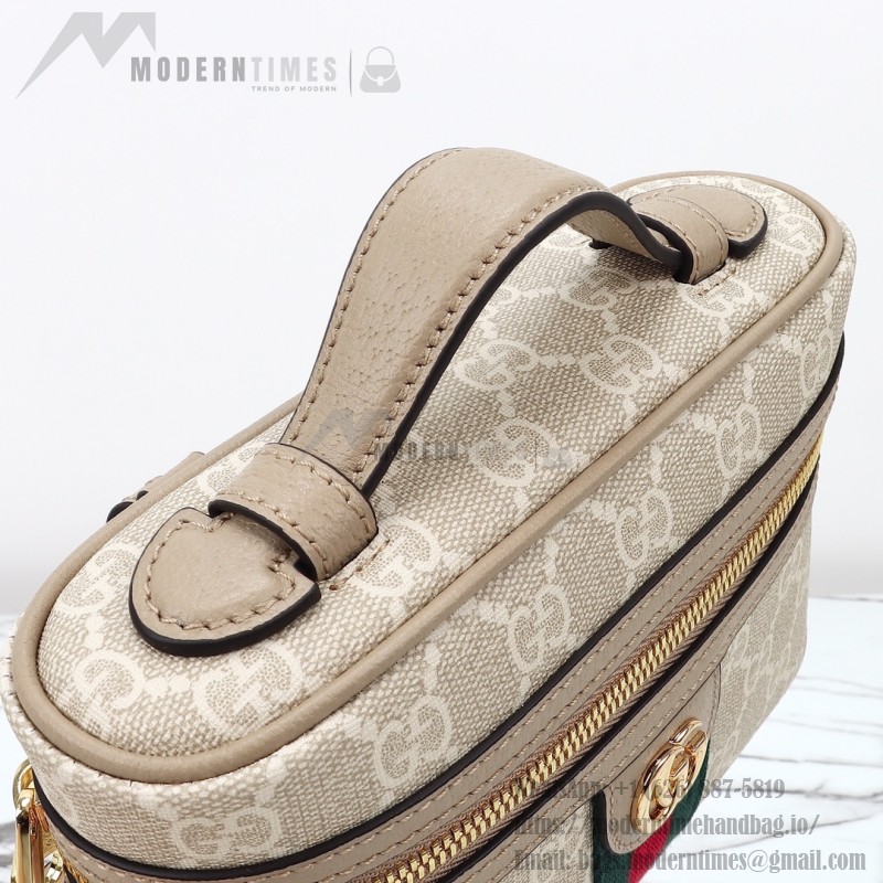 Gucci 816357 Beige Oat Leather Handbag