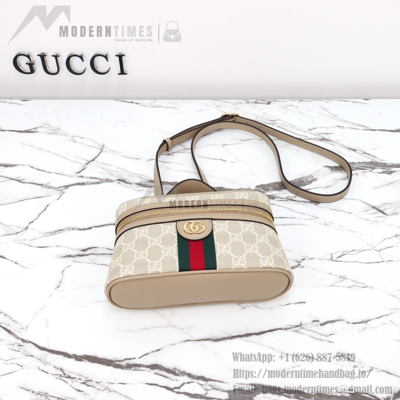 Gucci 816357 Beige Oat Leather Handbag