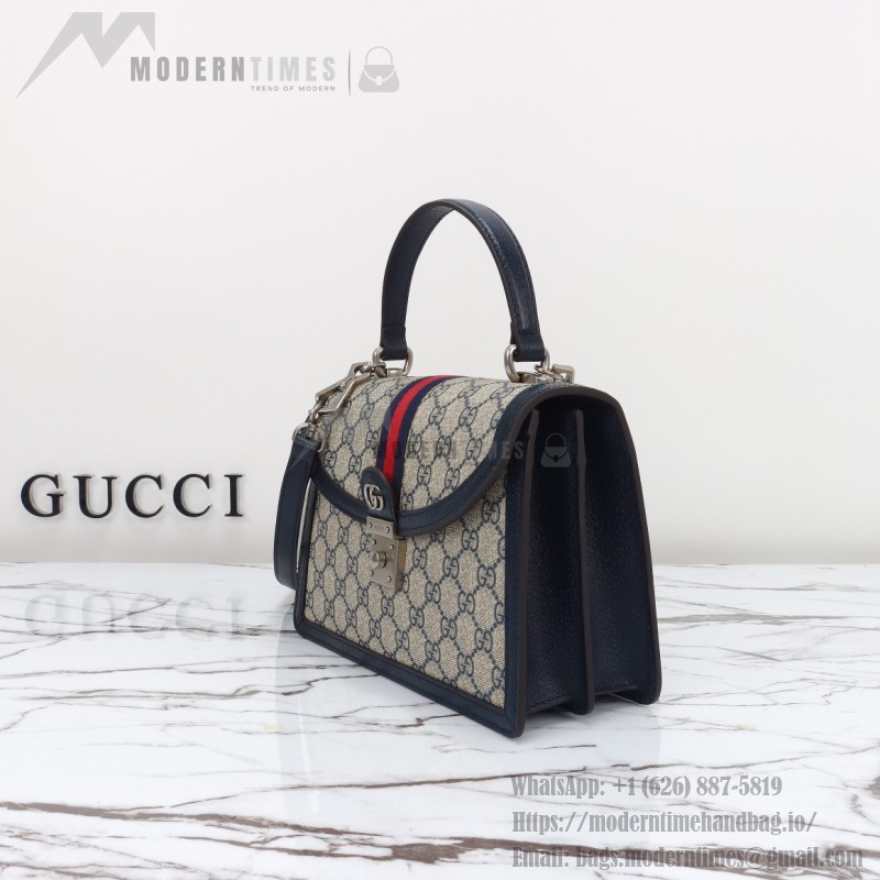 Gucci 651055 Brown Leather Handbag