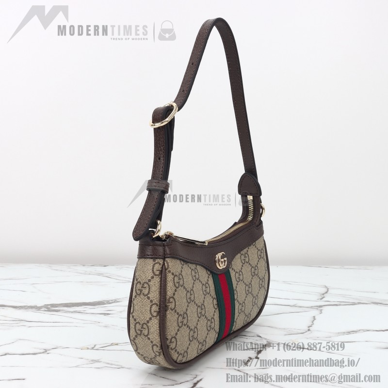 Gucci Mini Shoulder Bag Replica 838465 Apricot Brown and Brown-Red