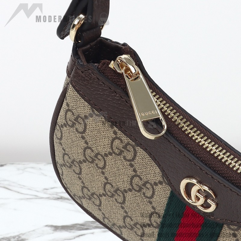 Gucci Mini Shoulder Bag Replica 838465 Apricot Brown and Brown-Red