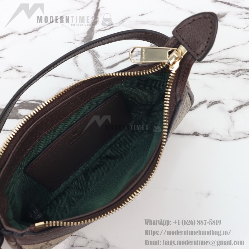 Gucci Mini Shoulder Bag Replica 838465 Apricot Brown and Brown-Red