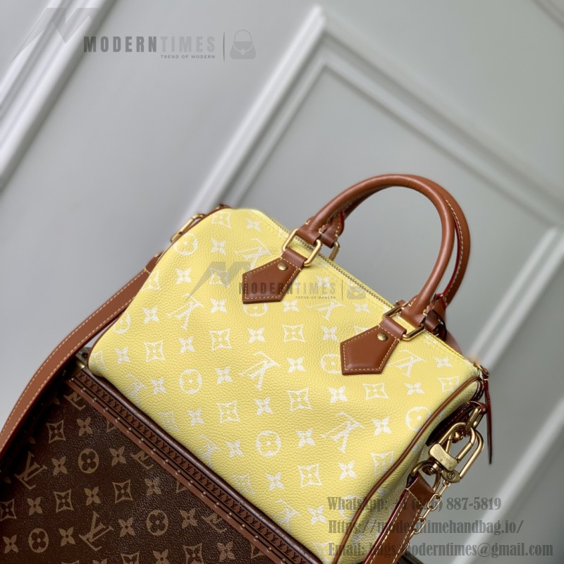 Louis Vuitton Speedy P9 Bandoulière Monogram Leather Bag M24436 / M21115