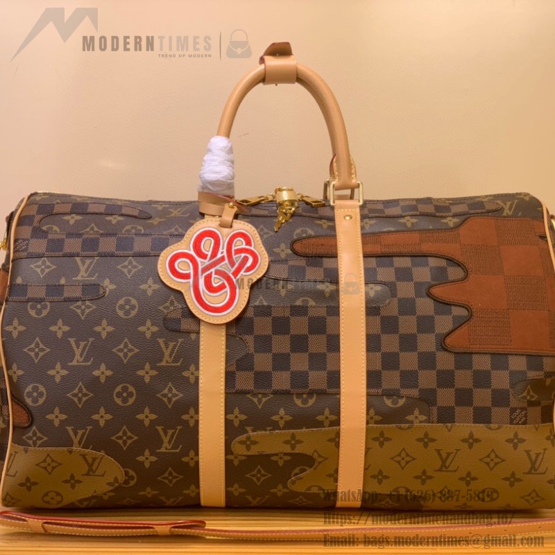 Louis Vuitton Keepall Bandoulière 50 Travel Bag M26119 Multicolor