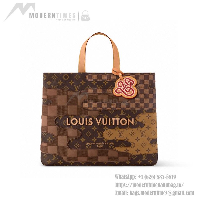 Louis Vuitton Shopper Tote Medium M15274 Replica – Multicolor Patchwork Tote Bag