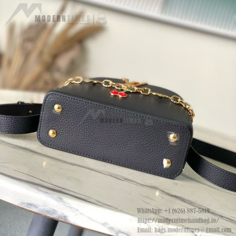Louis Vuitton Capucines M13714 Murakami Re-Edition Bag in Taurillon Leather