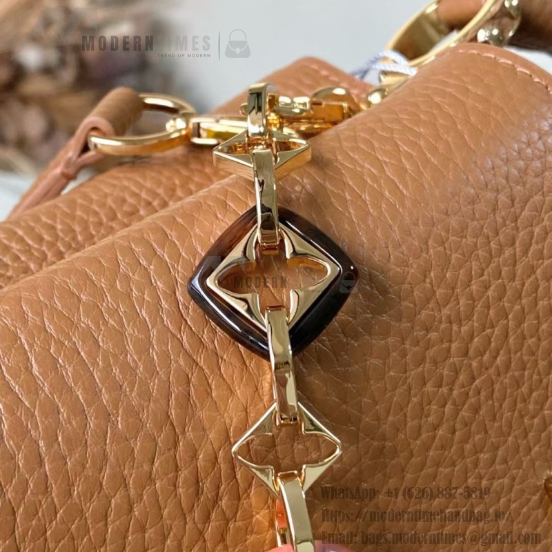 Louis Vuitton Capucines Mini M14381 Harmony Series Taurillon Leather Handbag