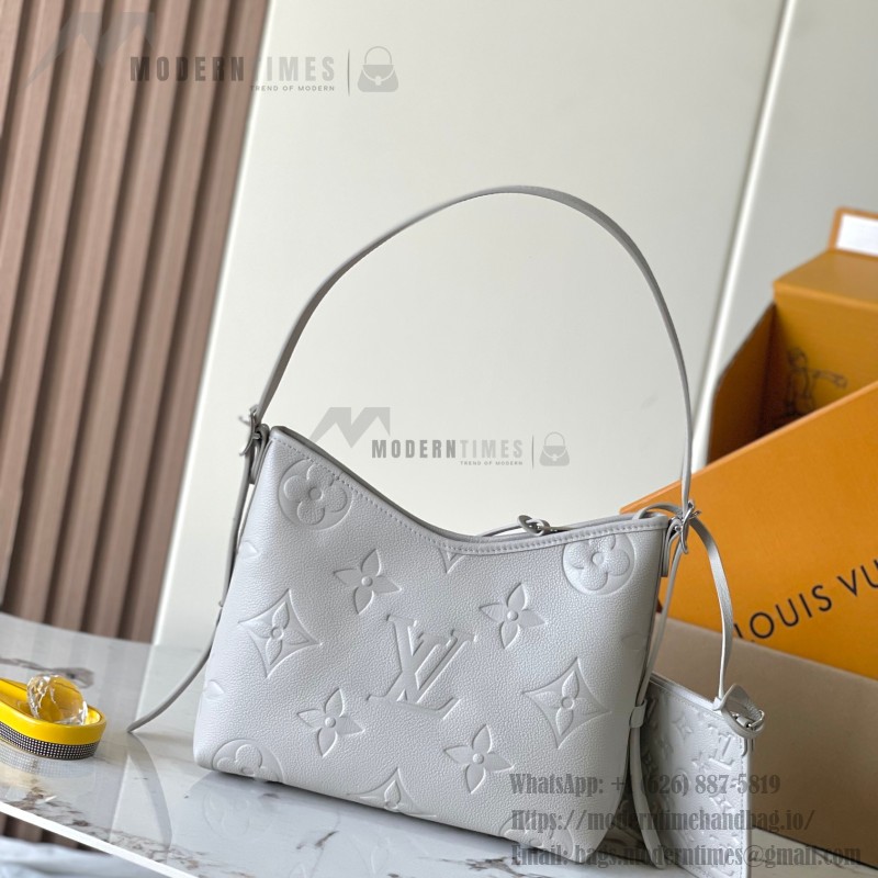Louis Vuitton CarryAll Small Bag M12917 Taro Cream 163C