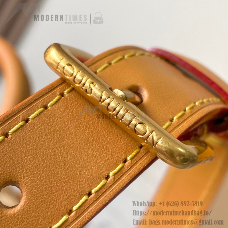 Louis Vuitton Keepall Bandoulière 25 M14455 Rattan Bag Premium MB Chip