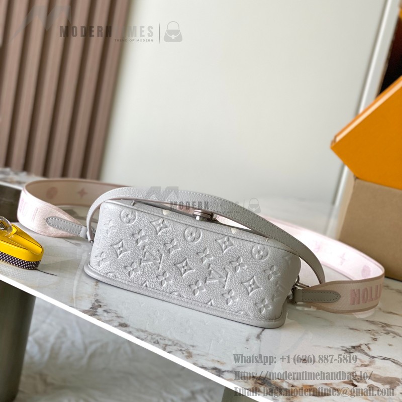 Louis Vuitton Diane M14214 Taro Cream 163C Chip Edition Premium MB Leather Bag