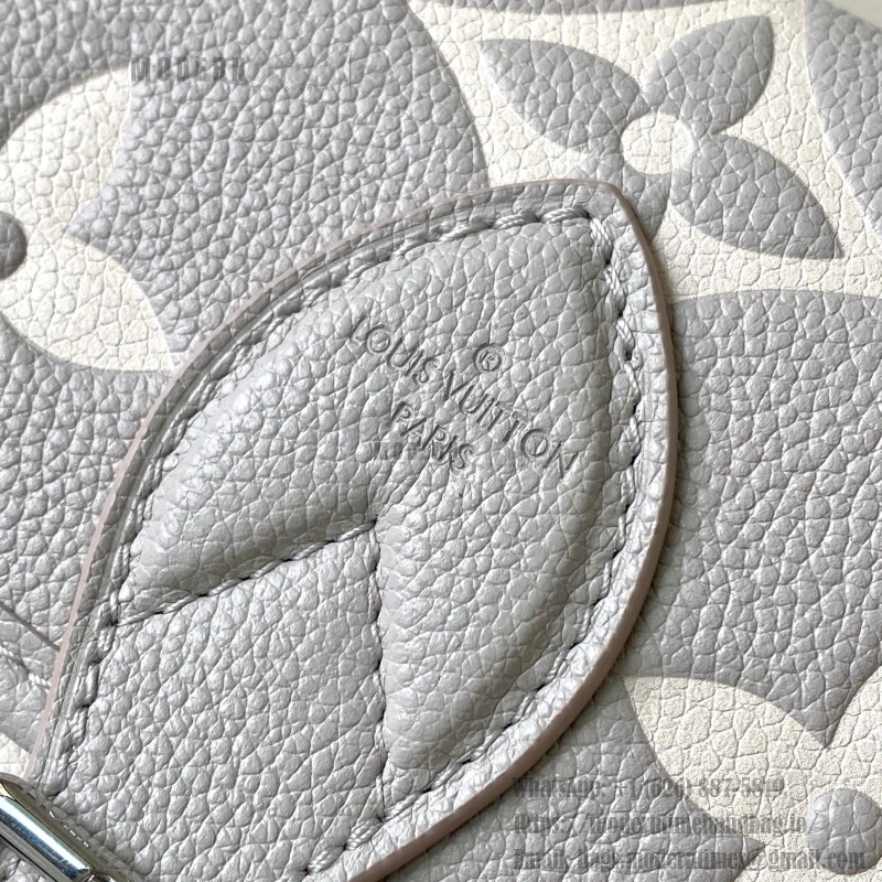 Louis Vuitton Diane M14214 Taro Cream 163C Chip Edition Premium MB Leather Bag