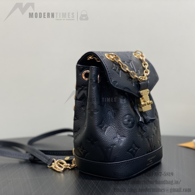 Louis Vuitton Nano Noé Backpack M25819 Off-White / M14549 Black