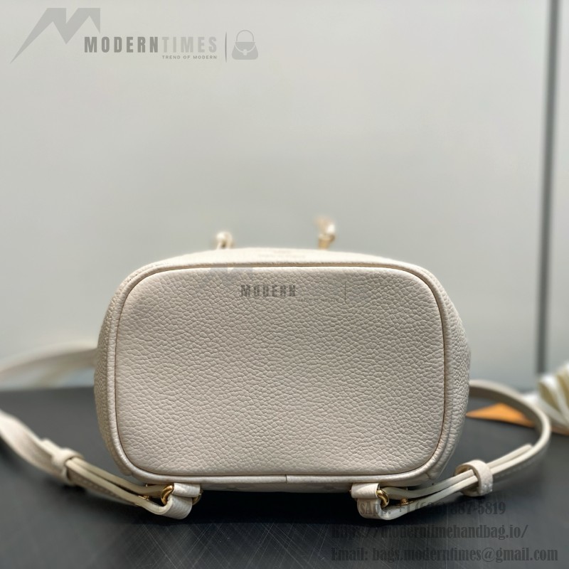 Louis Vuitton Nano Noé Backpack M25819 Off-White / M14549 Black
