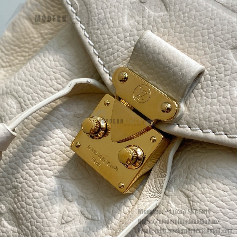 Louis Vuitton Nano Noé Backpack M25819 Off-White / M14549 Black