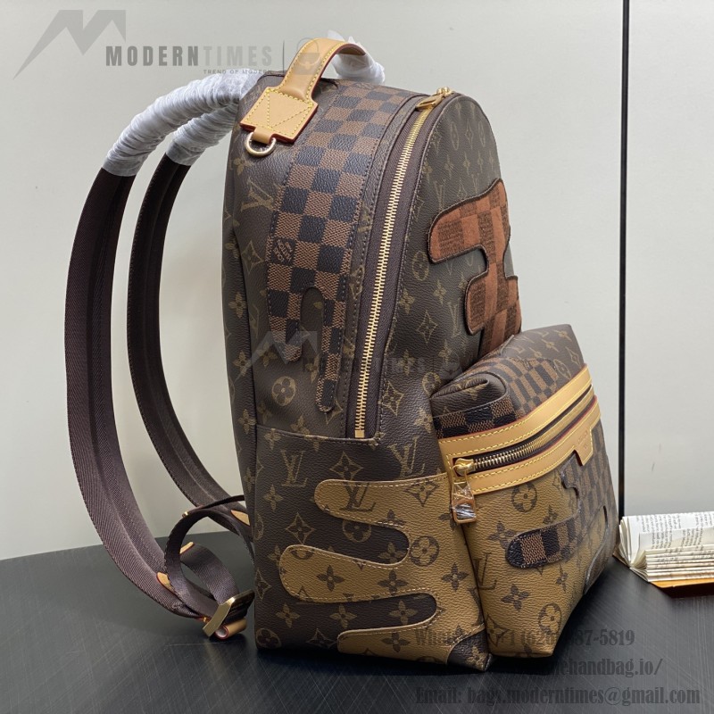 Louis Vuitton Discovery Small Backpack M26130 Monogram Mixed Canvas