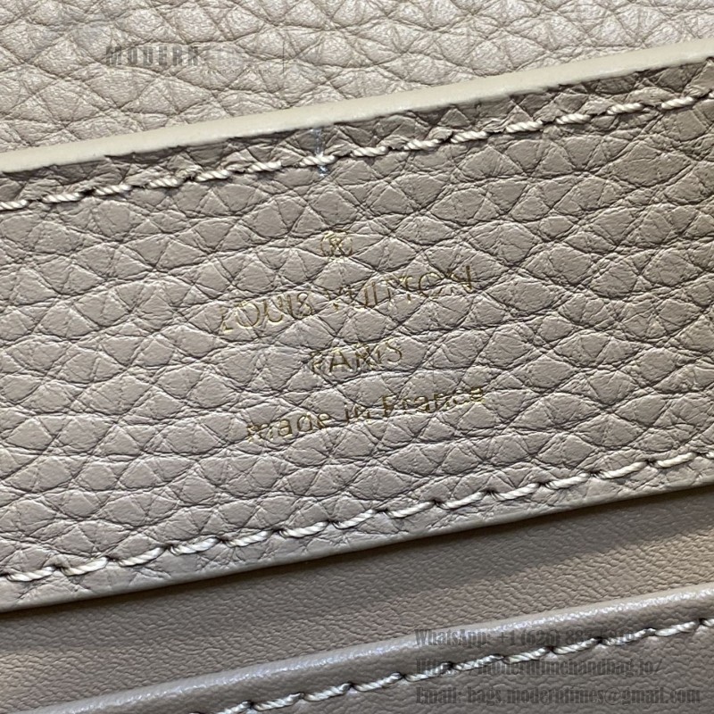 Louis Vuitton Capucines Mini M56071 Light Coffee Taurillon Leather
