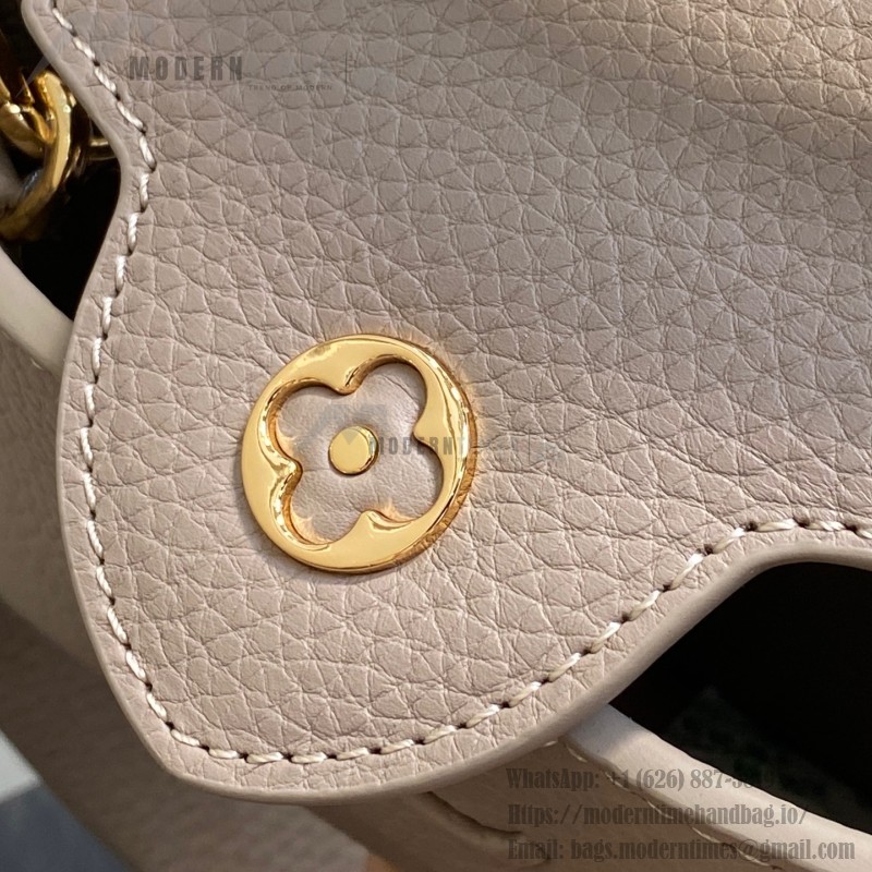 Louis Vuitton Capucines Mini M56071 Light Coffee Taurillon Leather