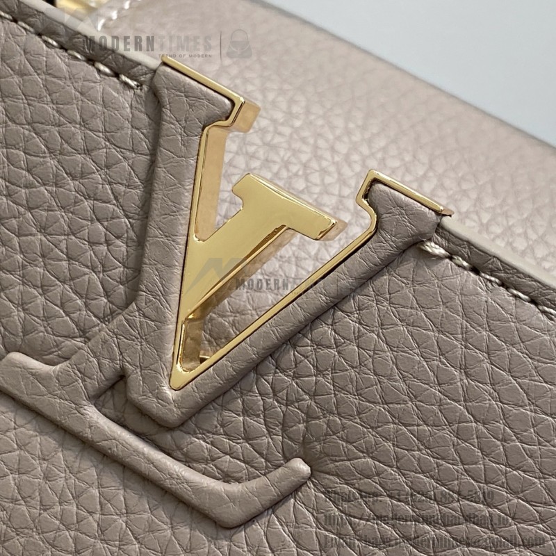 Louis Vuitton Capucines Mini M56071 Light Coffee Taurillon Leather