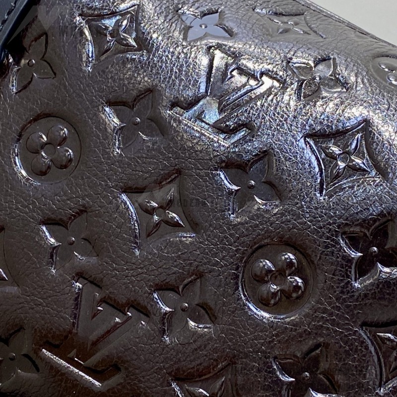 Louis Vuitton Side Trunk Medium Bag M26304 in Chocolate Monogram Saga Leather
