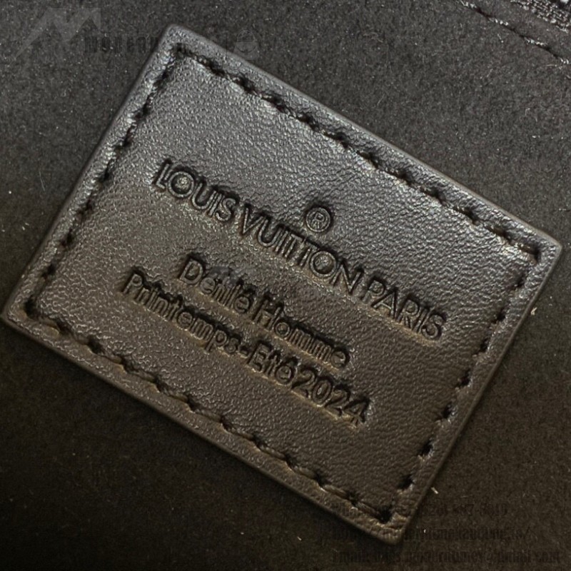 Louis Vuitton Shopper Medium Handbag M13979 Black Leather