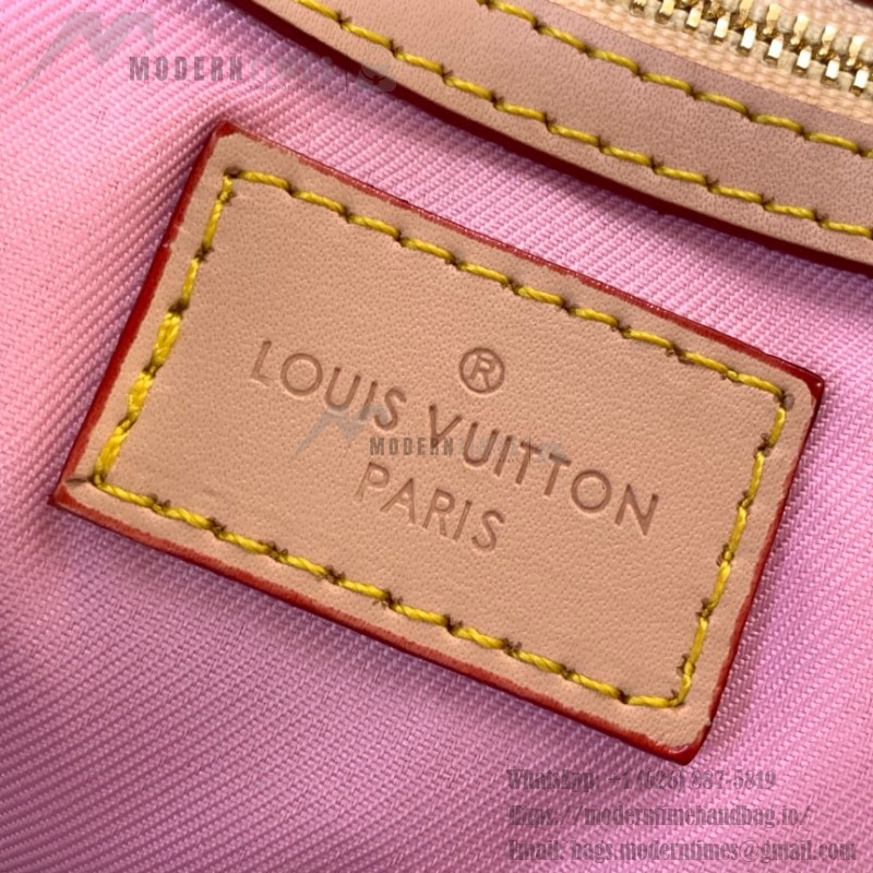 Louis Vuitton Keepall Bandoulière 45 M25822 Monogram Pink Print