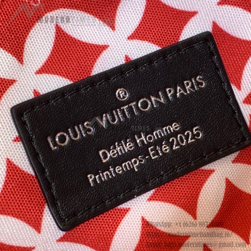 Louis Vuitton Shopper Tote Medium N40797 Graffiti White Damier Canvas